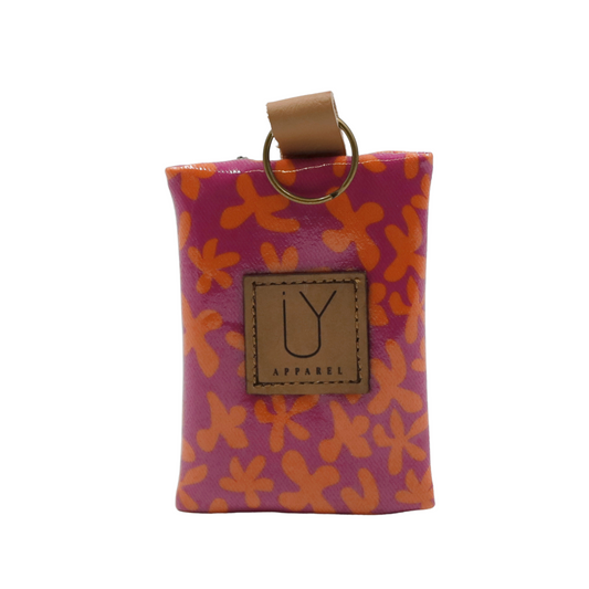Keyring Pouch - Hot Daisy