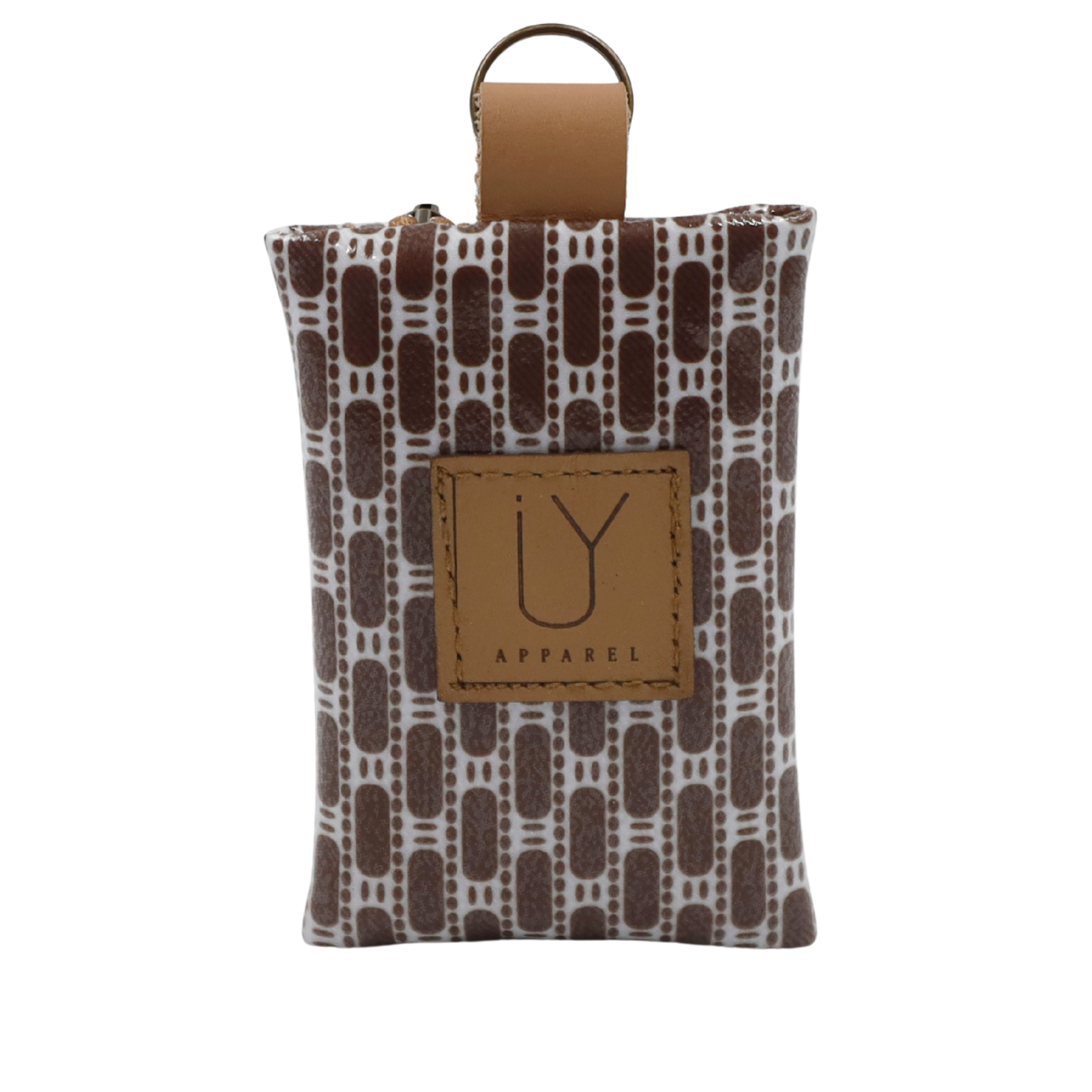 Keyring Pouch - African Tweed Brown