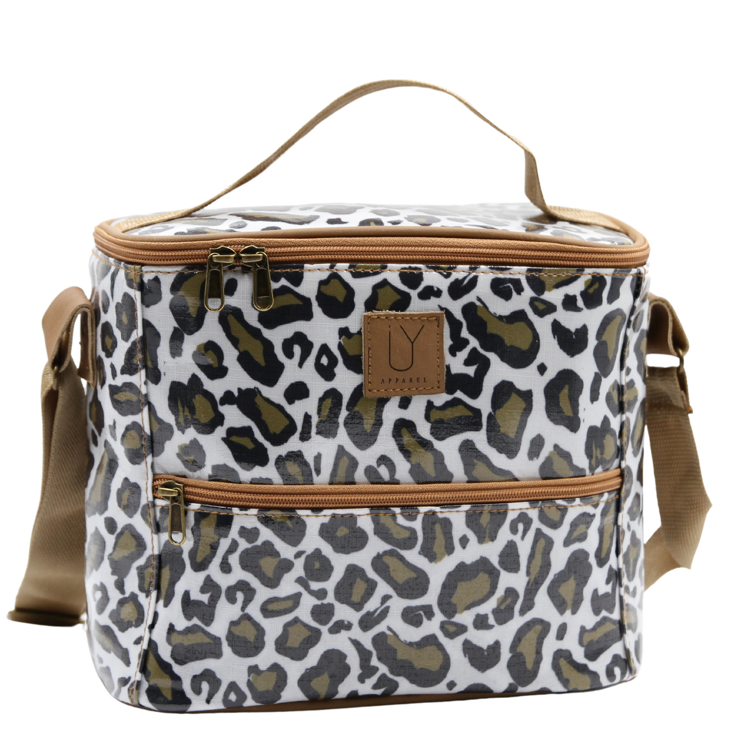 Lunch Cooler - Leopard Khaki