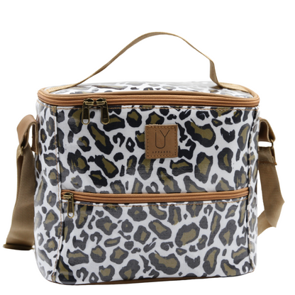 Lunch Cooler - Leopard Khaki