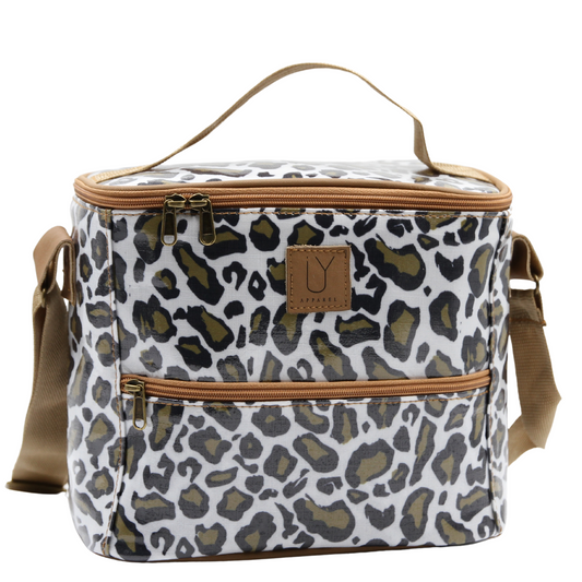 Lunch Cooler - Leopard Khaki