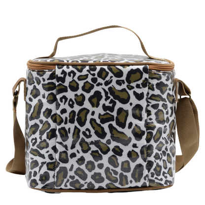 Lunch Cooler - Leopard Khaki