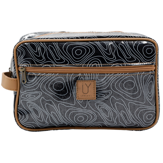 Large Toiletry Bag - Crazy Contours