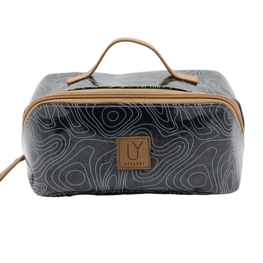 Large Cosmetic Bag - Crazy Contours