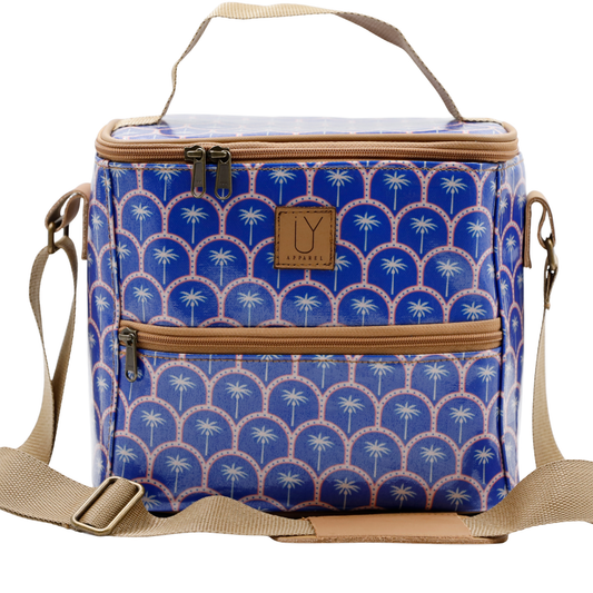 Lunch Cooler - Palm Blue