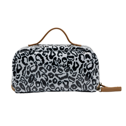 Large Cosmetic Bag - African Footprint
