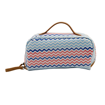 Large Cosmetic Bag - Waves