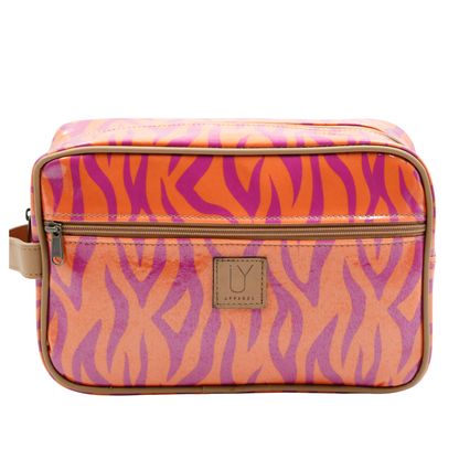Large Toiletry Bag - Tangerine Tiger
