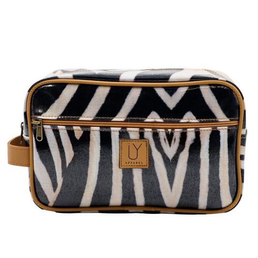 Large Toiletry Bag - Zebra