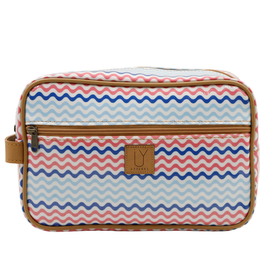 Large Toiletry Bag - Waves