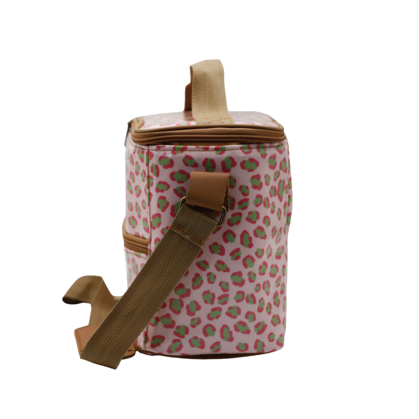 Lunch Cooler - Leopard Pink