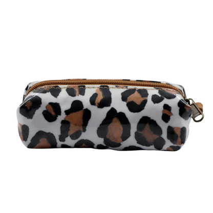 Mini Cosmetic Pouch - Leopard Sand