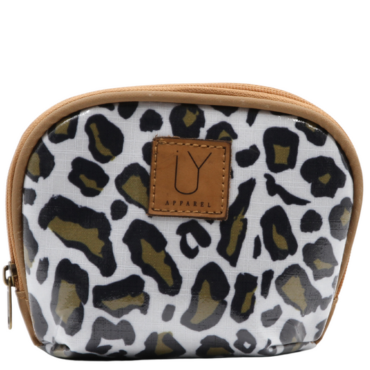 Make-up Pouch - Leopard Khaki