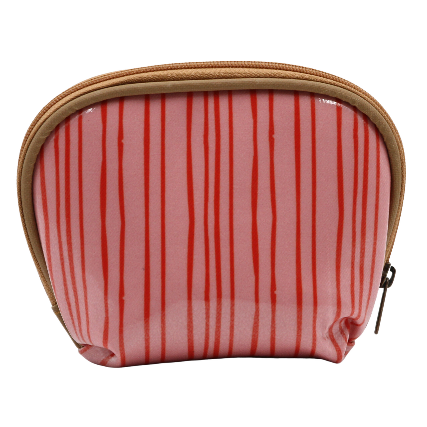 Make-up Pouch - Stripe Pink