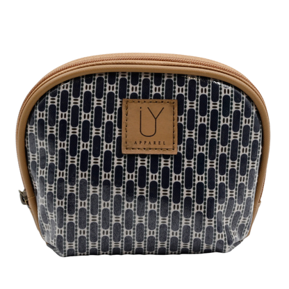 Make-up Pouch - African Tweed Navy