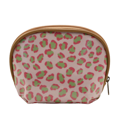 Make-up Pouch - Leopard Pink
