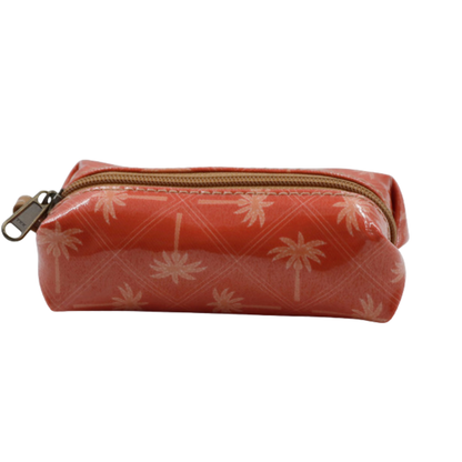 Mini Cosmetic Pouch - Palm Tangerine