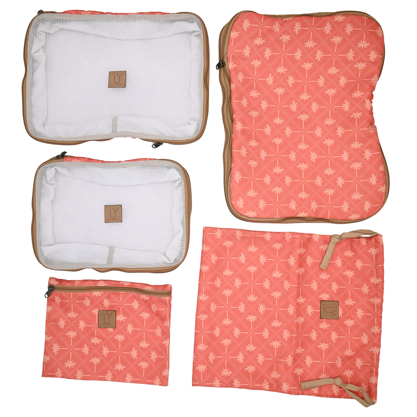 Compression Packing Pod Set - Palm Tangerine