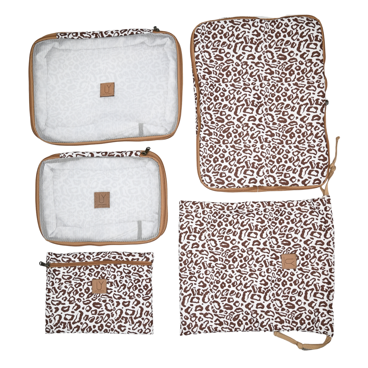 Compression Packing Pod Set - African Footprint Brown
