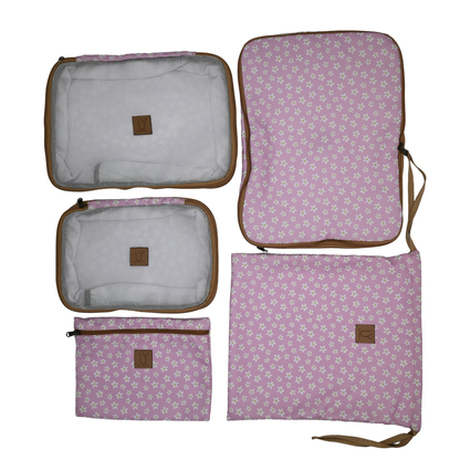 Compression Packing Pod Set - Pink Daisy
