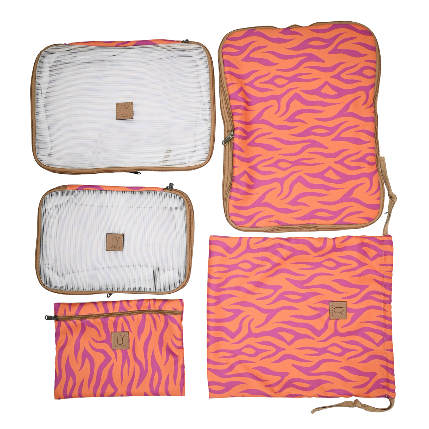 Compression Packing Pod Set - Tangerine Tiger