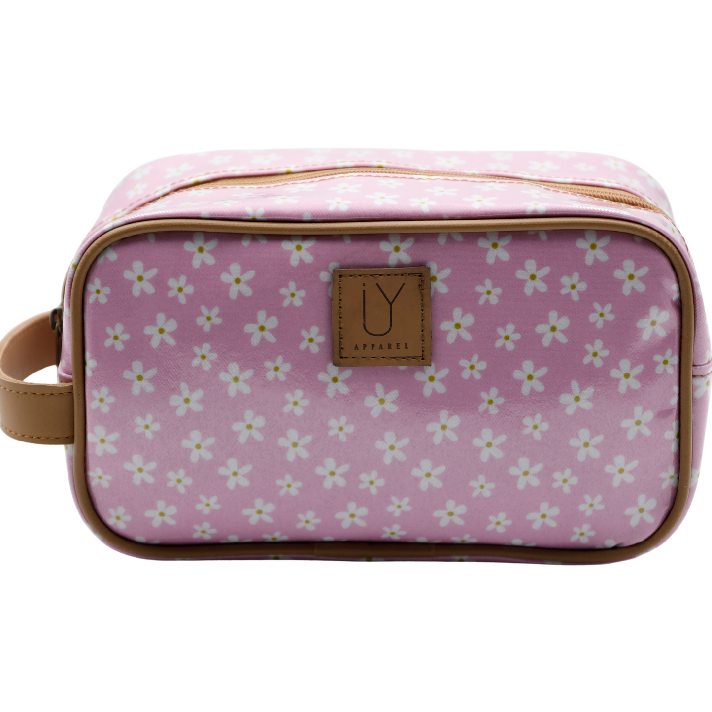 Small Toiletry Bag - Pink Daisy