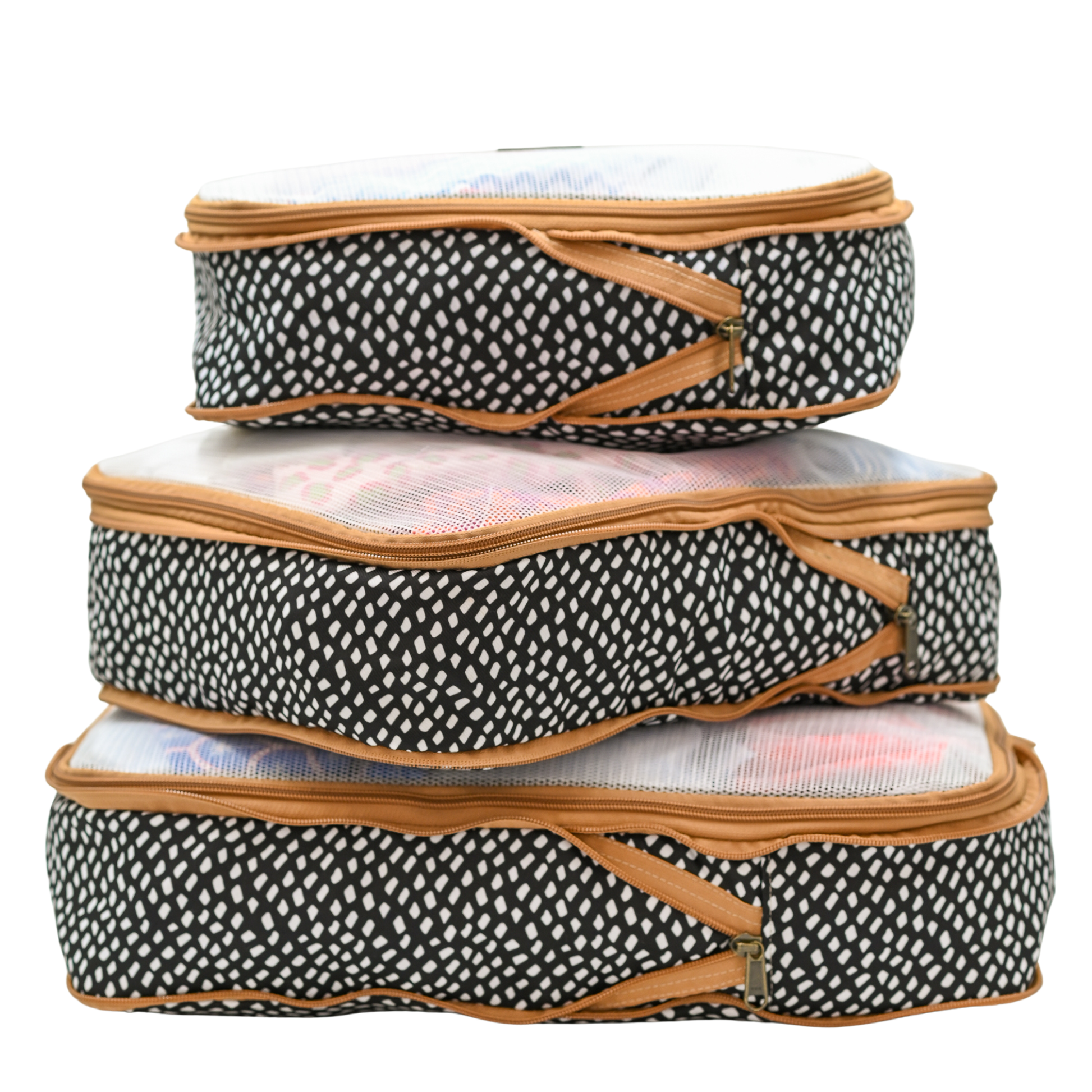Compression Packing Pod Set - Leopard Pink