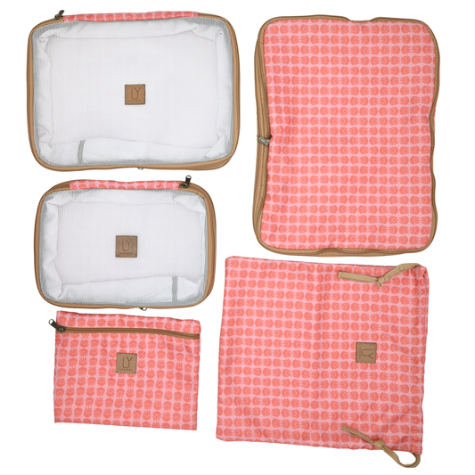 Compression Packing Pod Set - Protea Pink
