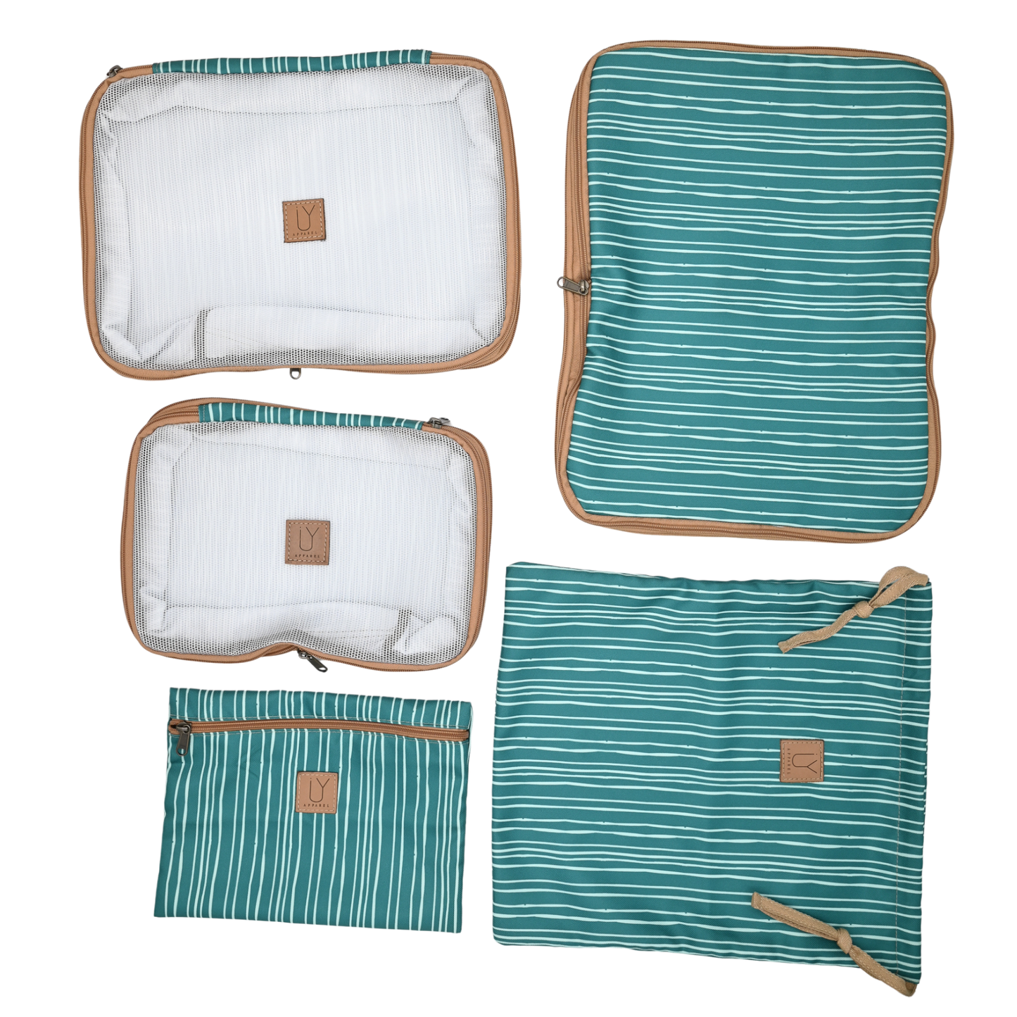 Compression Packing Pod Set - Stripe Green