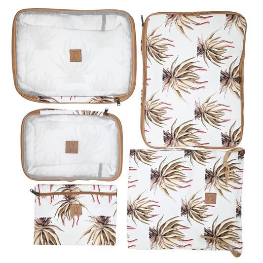Compression Packing Pod Set - White Aloe