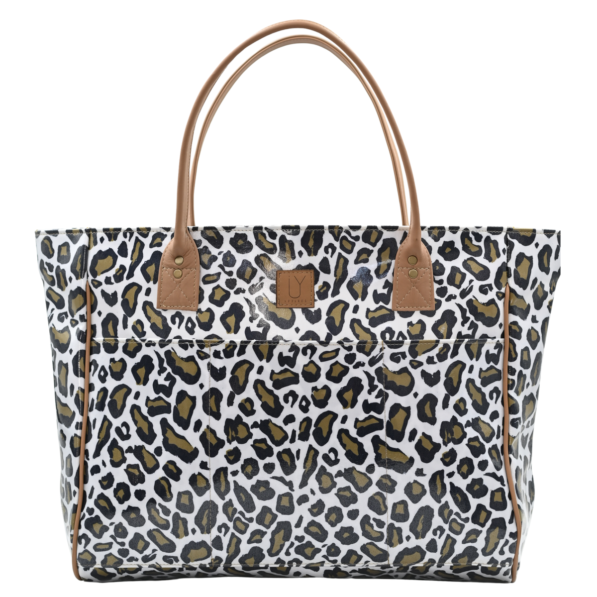 Shopper Bag - Leopard Khaki