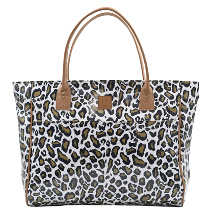 Shopper Bag - Leopard Khaki