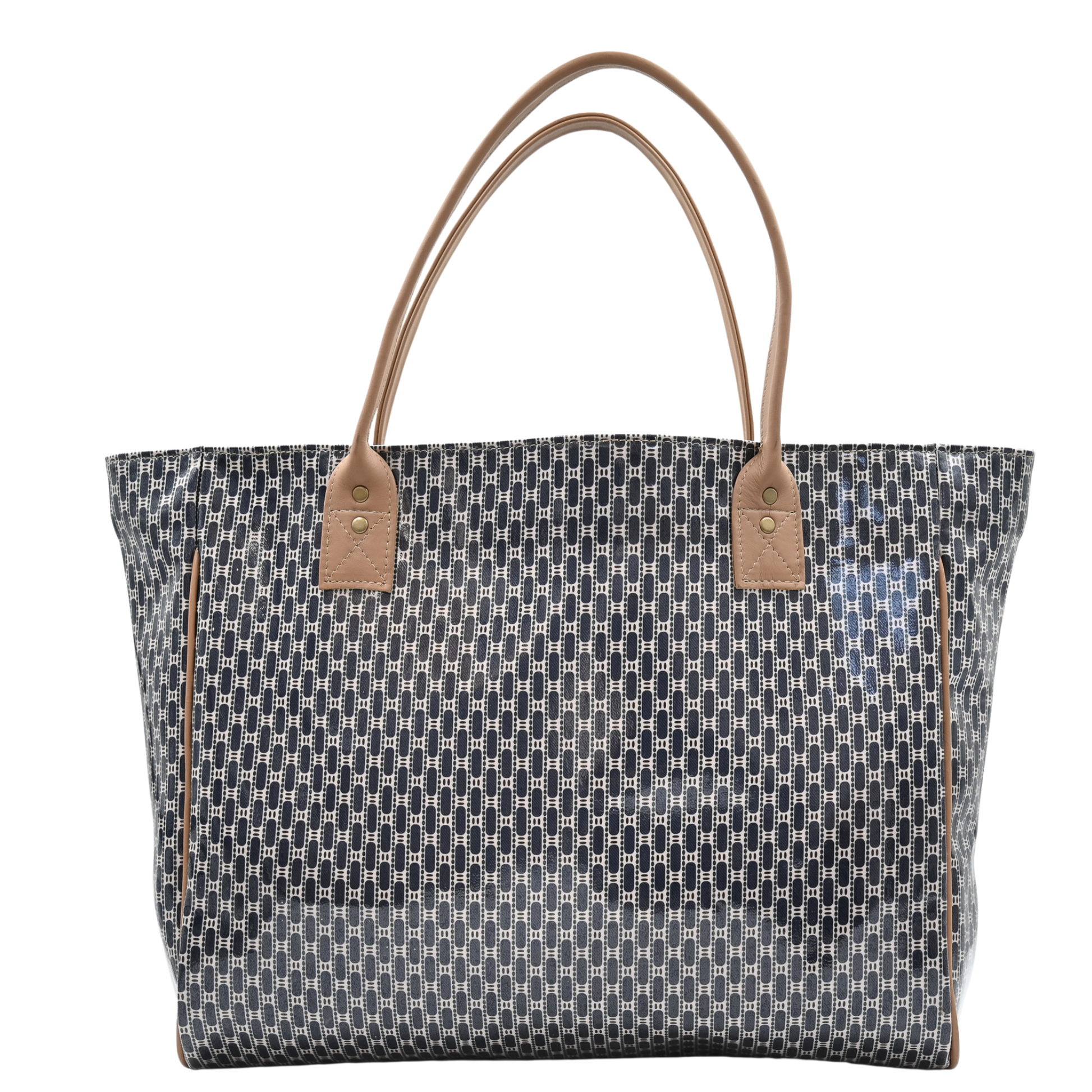 Shopper Bag - African Tweed Navy