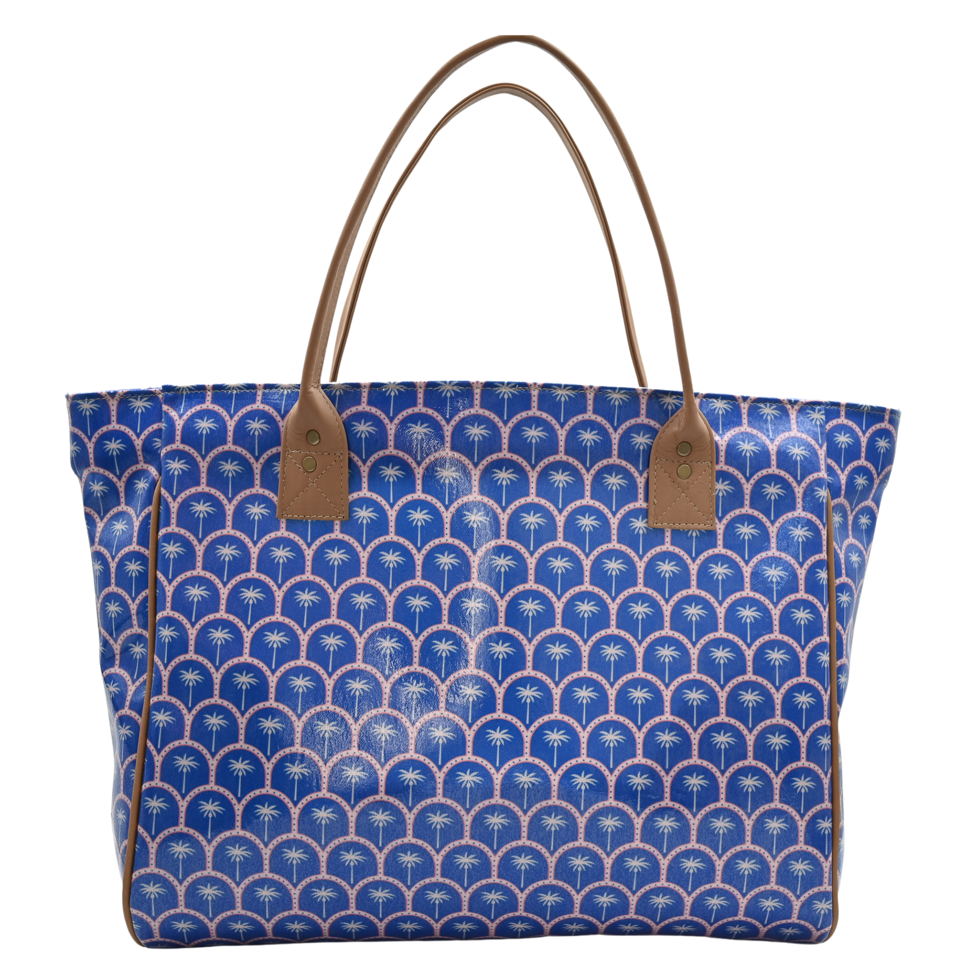 Shopper Bag - Palm Blue