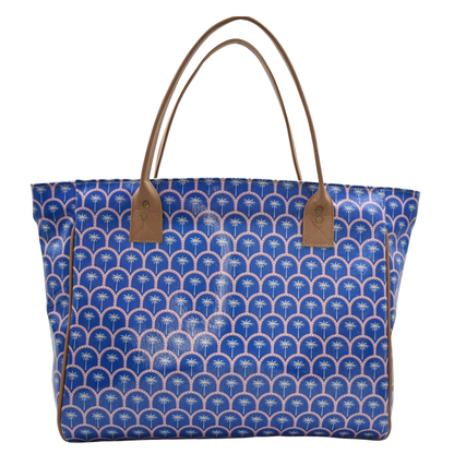 Shopper Bag - Palm Blue