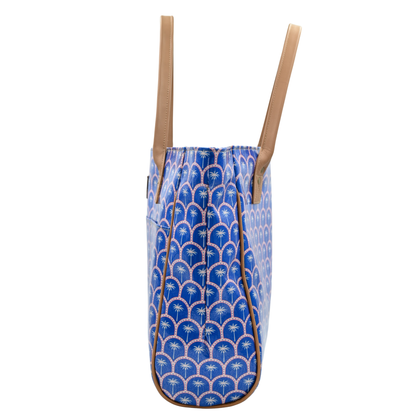Shopper Bag - Palm Blue