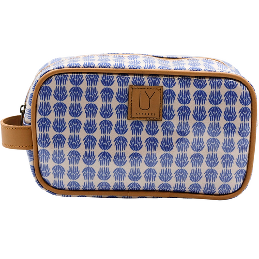 Small Toiletry Bag - Protea Blue