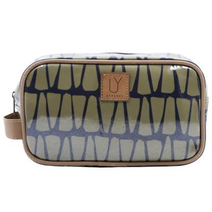 Small Toiletry Bag - Cracked Earth Khaki