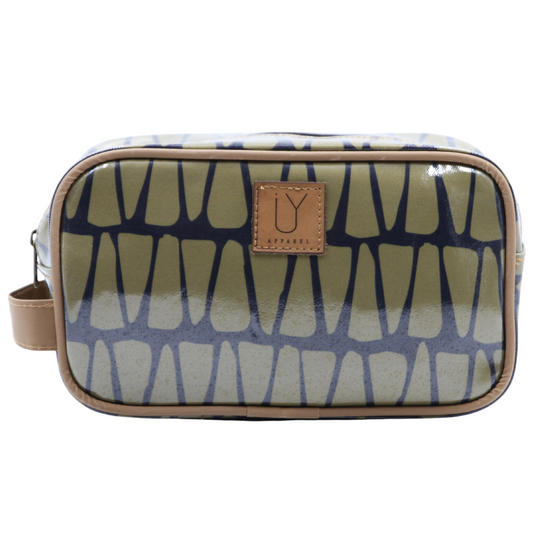 Small Toiletry Bag - Cracked Earth Khaki