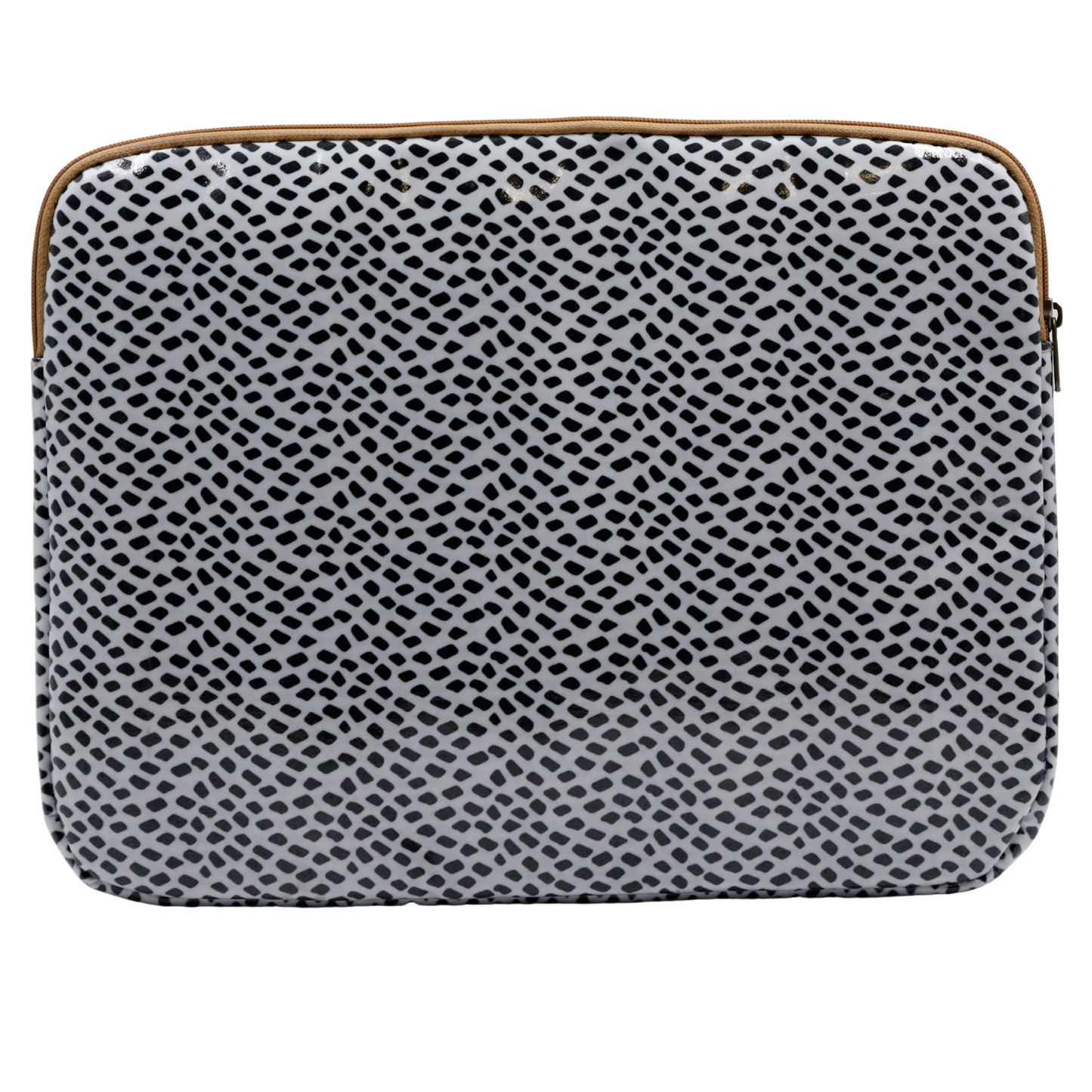 Laptop Sleeve Large - Scatter Black on White