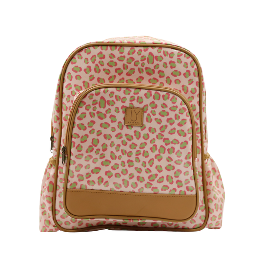 Satchel - Leopard Pink