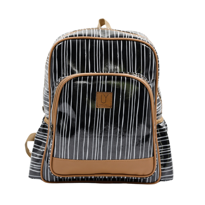 Satchel Stripe Black and White