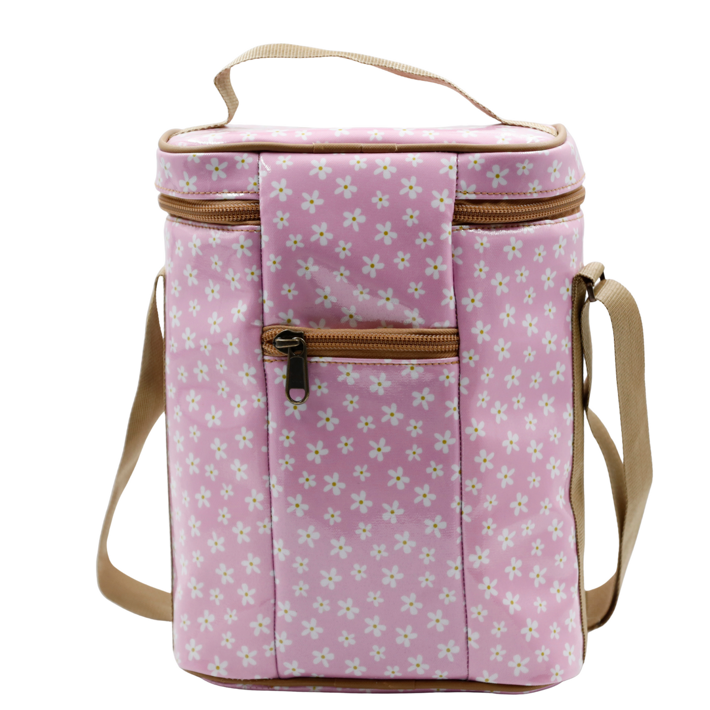 Sling Cooler - Pink Daisy
