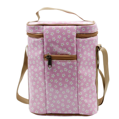 Sling Cooler - Pink Daisy