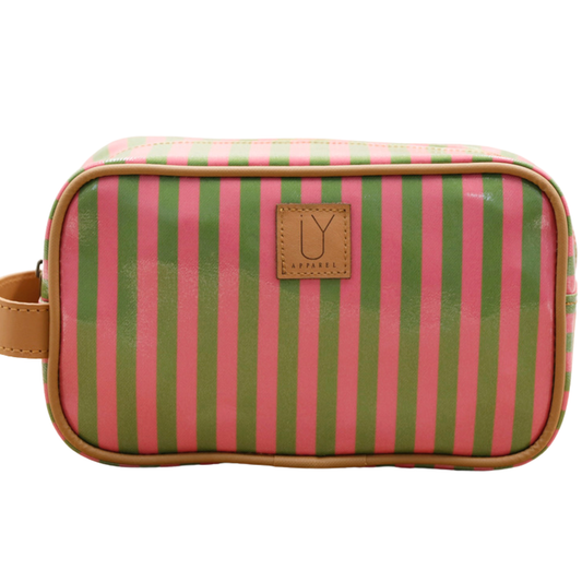 Small Toiletry Bag - Candy Stripe