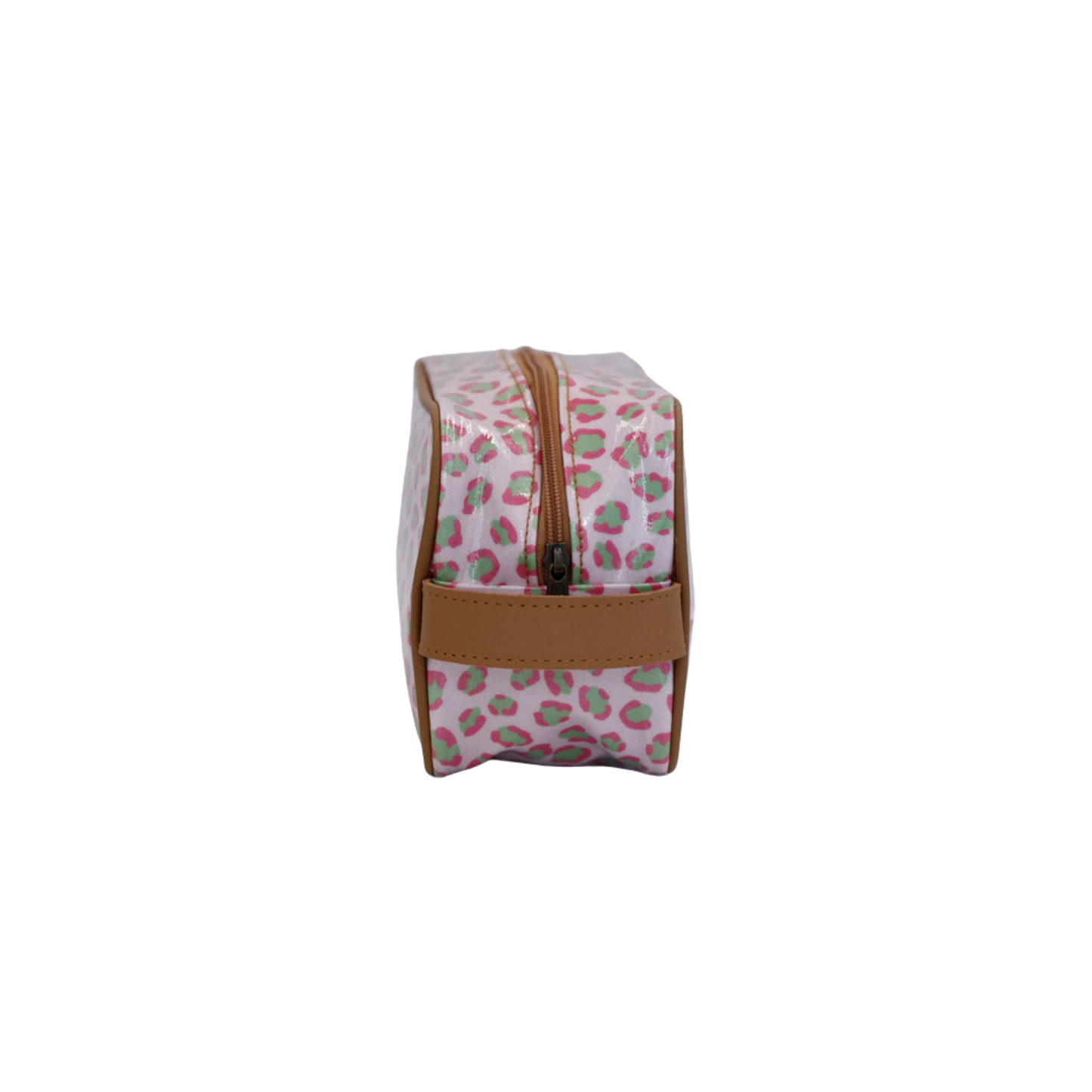 Small Toiletry Bag - Leopard Pink