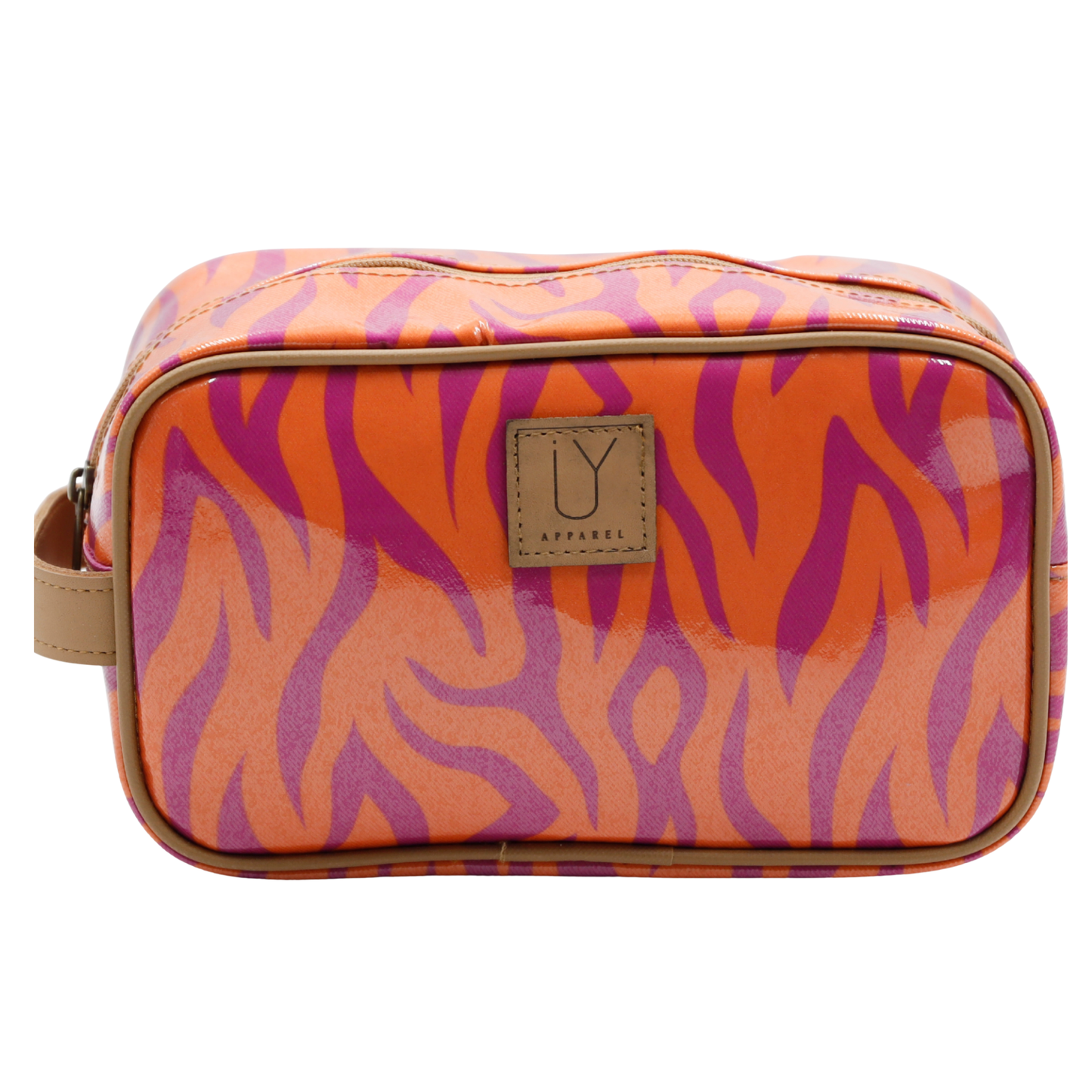 Small Toiletry Bag - Tangerine Tiger