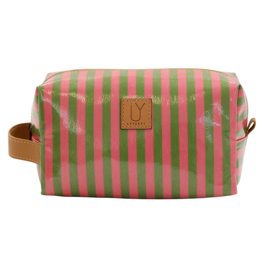 Soft Cosmetic Bag - Candy Stripe