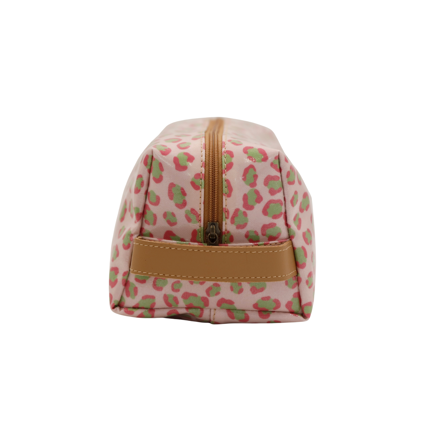 Soft Cosmetic Bag - Leopard Pink
