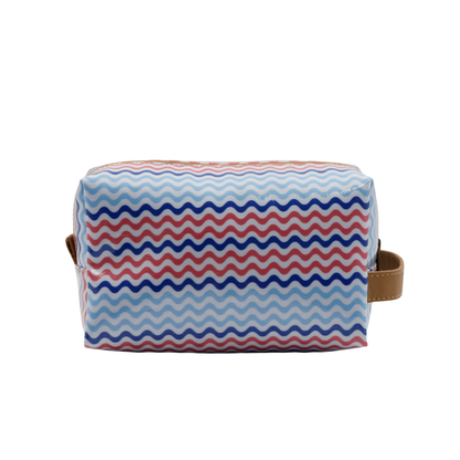 Soft Cosmetic Bag - Waves